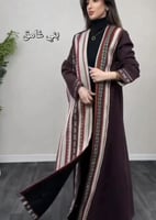 فروات نسائي جوخ مع نقش السدو