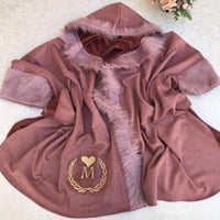 شال نسائي شتوي تطريز الاسم حسب رغبتك