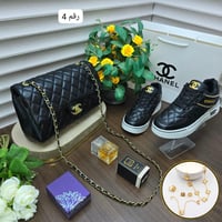 طقم شنطة شانيل مع شوز مع نظاره مع عطر