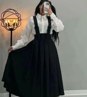 مريول مدرسي كحلي او زيتي او وردي او فوشي