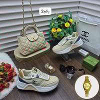 طقم شنطة ماركة شانيل