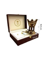 شنطة جلد سيفين ونخلة