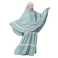 شرشف صلاة قطعتين حريمي منت