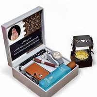 هدية رجالية مميزة | طقم فاخر بنحت الاسم وتغليف أني...