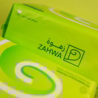 بكج 10 عبوات مناشف ورقية قطنية - زهوة