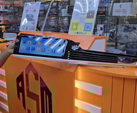 شاشة كامري 2025 12انش 2k رام8 ذاكرة 128 ts10