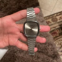 ساعه كاسيو ب ميناء فضي