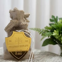 تعليقة سيارة شعار نادي الاهلي السعودي