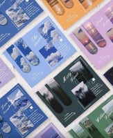 فاصل مغناطيسي لتقسيم الصفحات بتصميمات منظر طبيعي