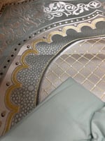 طقم سجاده تركيه وجلال صلاه قطن بارد ومصحف مفسر مغل...