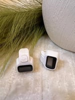 خاتم استغفار رقمي بشاشه رقميه - لون أبيض