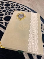 طقم سجاده تركيه مبطنه 1 سم وجلال صلاه قطن بارد ومص...