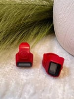 خاتم استغفار رقمي بشاشه رقميه - لون أحمر