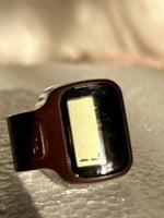 خاتم استغفار رقمي بشاشه رقميه - لون بني