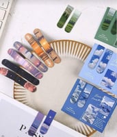 فاصل مغناطيسي لتقسيم الصفحات بتصميمات منظر طبيعي