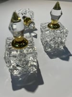 تولات كريستال لتعبئة دهن العود أو الزيوت العطريه