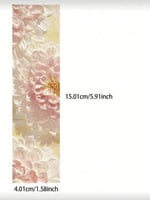 فاصل ورقي للقراءه بأشكال زهور ونباتات