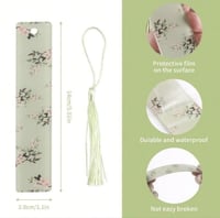 إشارات كتب اكريلك مطبوعه بتصاميم أزهار متعددة الأل...