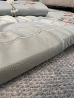 طقم سجاده مخمل مبطن 2 سم مطرز وجلال صلاه قطن بارد...