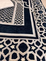 طقم سجاده تركيه مبطنه 1 سم وجلال صلاه قطن بارد ومص...