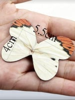 إشارات تقسيم مغناطيسيه على شكل فراشه جميله -٤ علام...