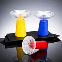 رأس شيشة قزاز مع سيليكون حراري – سحب ناعم وطعم أنق...