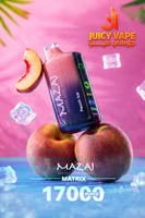 سحبة مزاج ماتريكس خوخ آيس MAZAJ Matrix Peach Ice –...