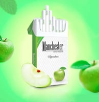 سجائر مانشستر سوبر سليم – تفاح أخضر | Manchester S...