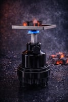 دافور غاز شيشة احترافي مفرد – قاعدة معدنية قوية Ho...