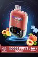 مزاج تيربو خوخ مثلج – 15000 سحبة – 5mg نيكوتين Maz...