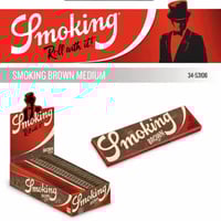 ورق لف سموكينج بني ميديوم – Smoking Brown Medium