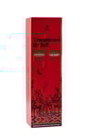 قصدير ألمنيوم سميك FOILUX أحمر 2000 سم × 12 سم