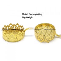 شبّاك فحم تاج ذهبي – بديل القصّير للشيشة