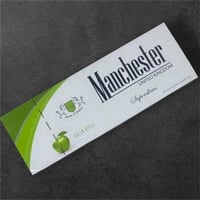 سجائر مانشستر سوبر سليم – تفاح أخضر | Manchester S...