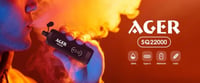 اجير اس كيو شيشة 22000 سحبة AGER SQ 22000 PUFFS SH...