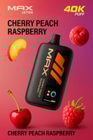 ناستي ماكس ألترا 40000 سحبة – نكهة الكرز والخوخ وا...