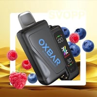 جهاز أوكس بار 25 ألف سحبة نكهة مكس بيري آيس 5mg OX...