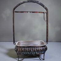 شيلة فحم شيشة معدنية مزخرفة – حجم وسط Medium Metal...