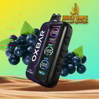 جهاز أوكس بار تراي فيوجن 40000 سحبة – عنب أسود OXB...