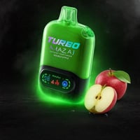 مزاج تيربو تفاحتين – 15000 سحبة – 5mg نيكوتين Maza...