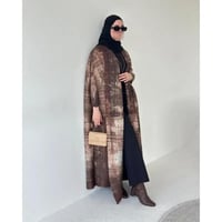 عباية عتيقة مطبوعة