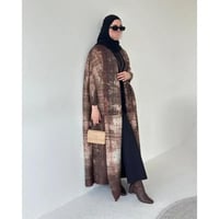 عباية عتيقة مطبوعة