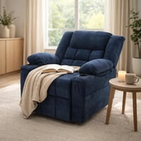 كرسي استرخاء هزاز دوار بتصميم عصري أنيق