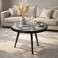 طاولة خدمة دائرية بتصميم مميز