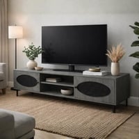 طاولة تلفزيون أنيقة و عملية بلون رمادي رائع