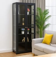 دولاب تخزين بتصميم مودرن - أسود