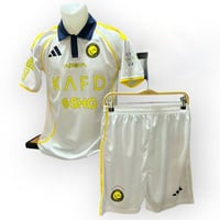 طقم النصر الثاني الجديد 2026 لون ابيض للجماهير