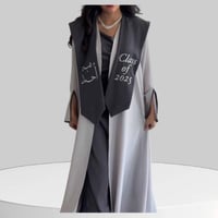 عبايات تخرج لون رمادي 2026