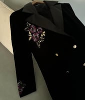 عبايه بليز من المخمل الفاخر