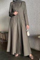 عباية بليزر كلوش السفلي